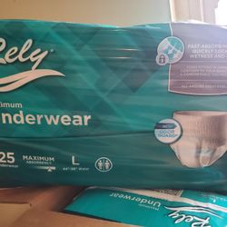 FREE!!! Adult Diapers And Panty Liners 