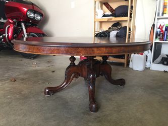 Antique Oval Coffee Table