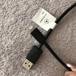 2.5’ Mercedes iPhone Charger 