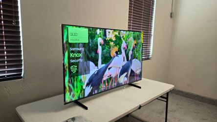 New 55 Inch QLED Q8F Smart TV 4K UHD with 144 Hz refresh rate brand new in the box 2025 Model.