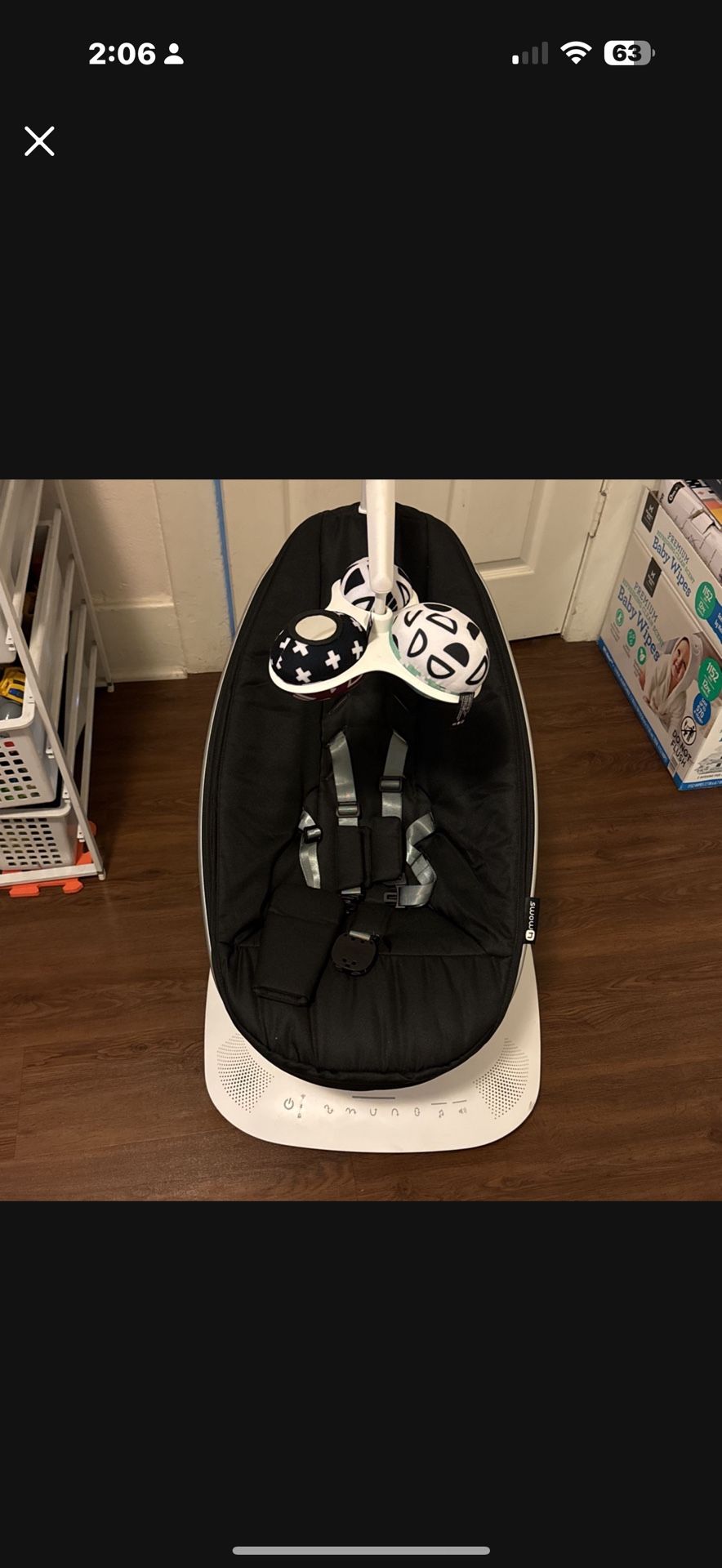 mamaRoo® multi-motion baby swing®