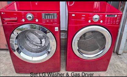 LG Washer And Gas Dryer