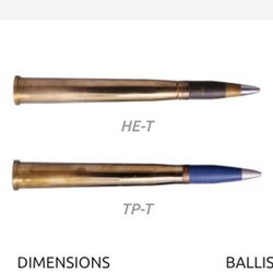 Military Bullet For Decoration Non-lethal