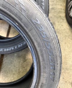 4 Tires For SALE 235/55/R17