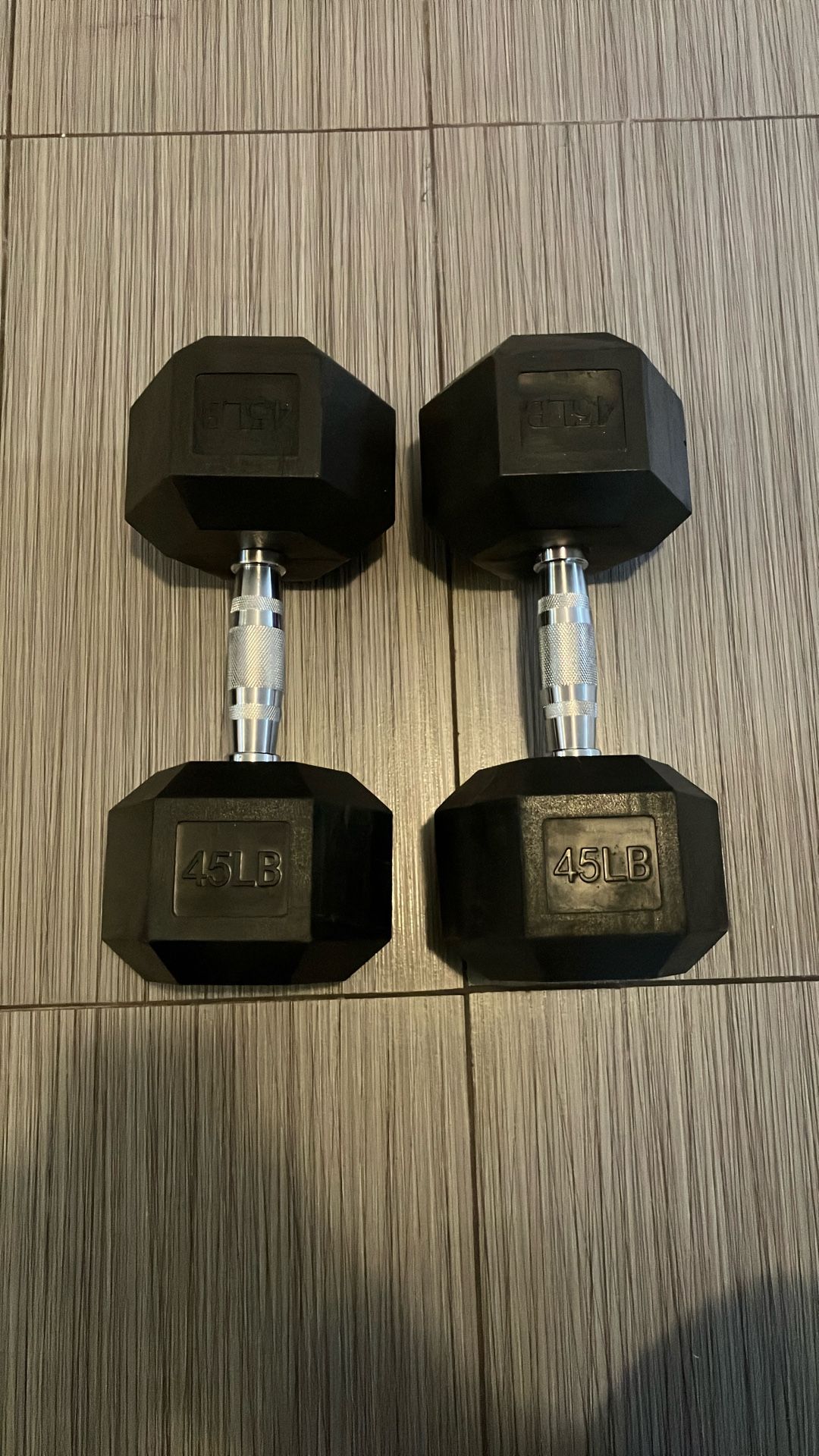 45 lb Dumbbells