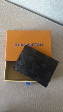 Mens black card holder