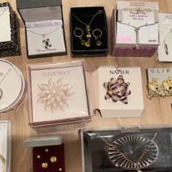 Lots of Vintage And Newer Costume jewelry - Boxed 