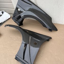 New 2009 - 2020 Nissan 370Z Z34 Carbon Creations VRS Front Fenders - 2 Piece - Part # 116390  Bumper Body Kit 