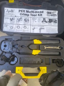 Apollo PEX Multi-Head Crimp Tool Kit