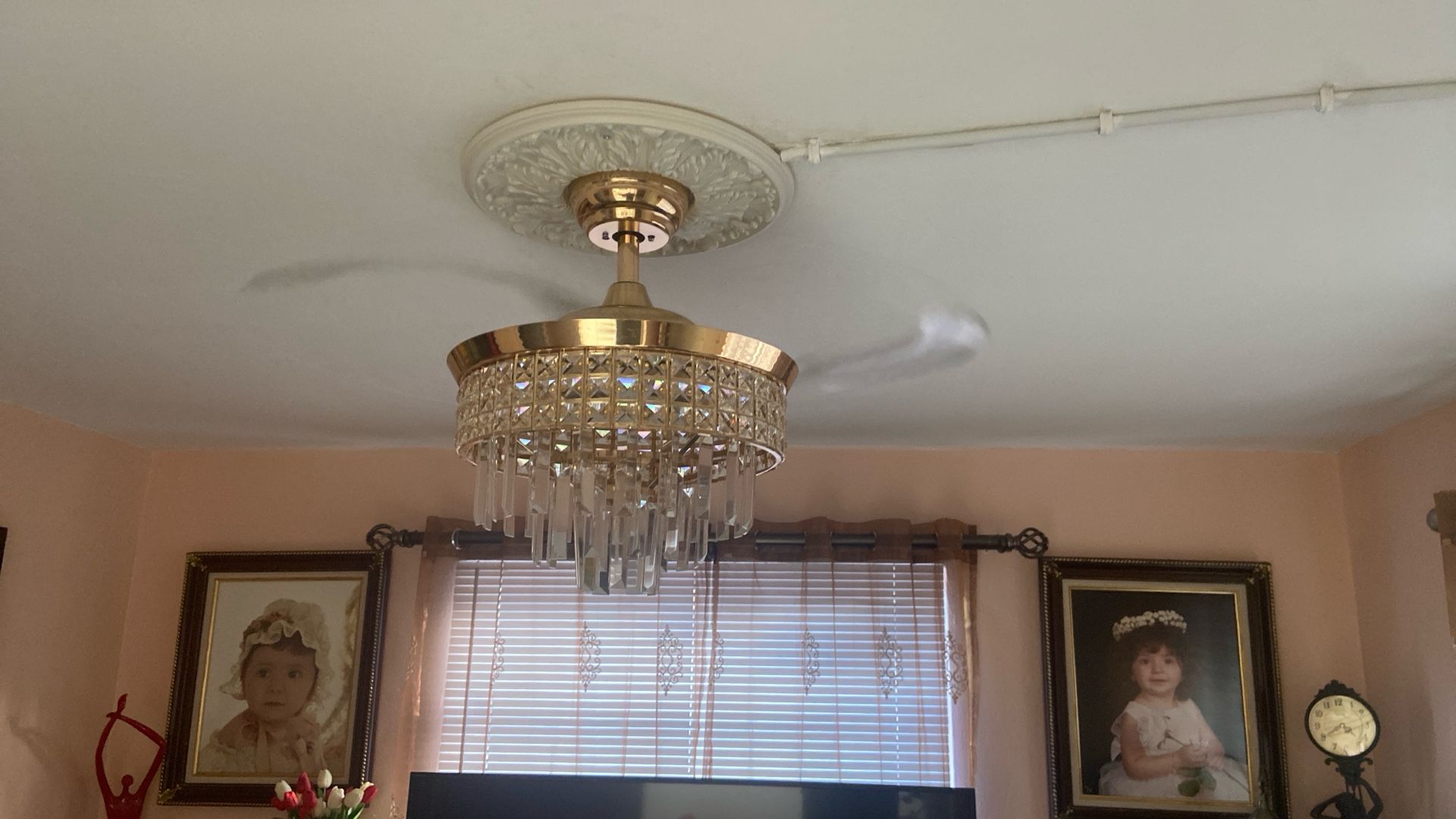 Lampara De Techo Luz Led Ventilator