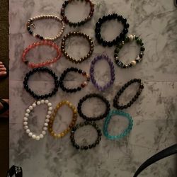 Crystal Beads Bracelet . Two For $15.00 Or One For $25.00