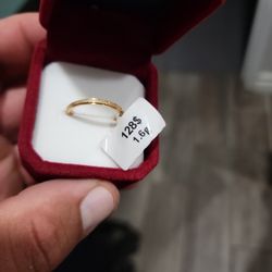Gold Woman's Ring  14k  $80