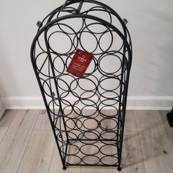 Metal 23 Bottle  Wine Rack