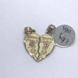Gold Heart Pendant New