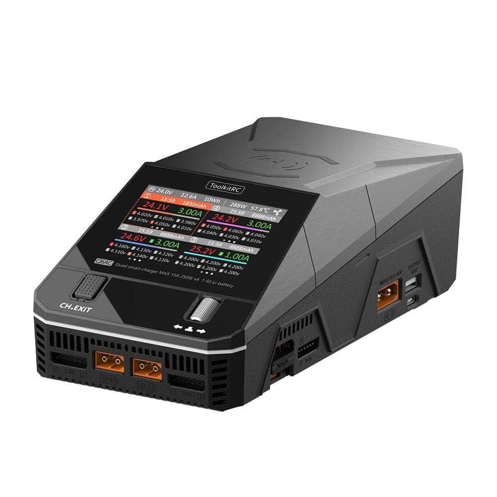 ToolkitRC Q6AC Lipo Lifo Lion Fpv Rc Battery Charger