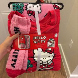 Hello Kitty Christmas PJ Set 