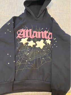 Sp5der Atlanta Hoodie Navy