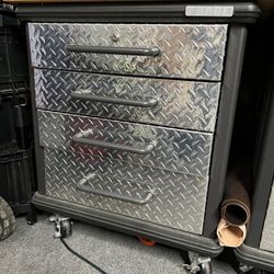 Garage Workbench And Cabinet Set 