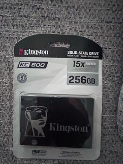 256GB Hard drive