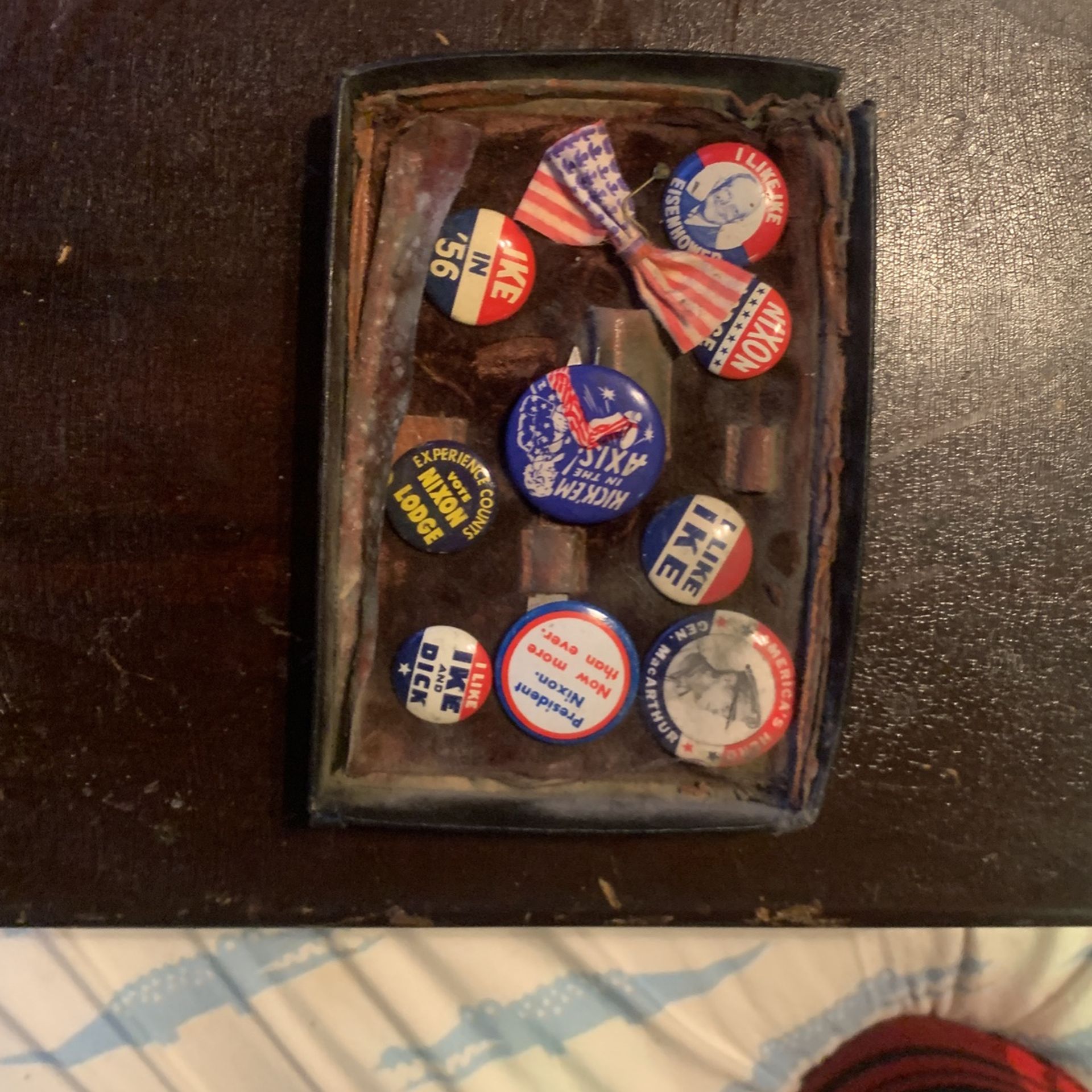 1956 Richard Nixon Voting Pins