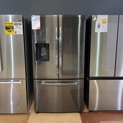 Samsung Black Stainless Steel Bottom Freezer Refrigerator‼️‼️