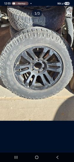 Jeep/ Chrysler Spare Rim Or Full Set 6 Lug