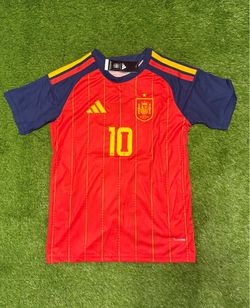 Lamine Yamal Spain Home Soccer Jersey