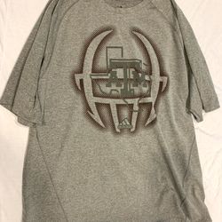 Adidas Climalite Texas A&M Football Helmet Dot Gray Shirt Size Men’s Large