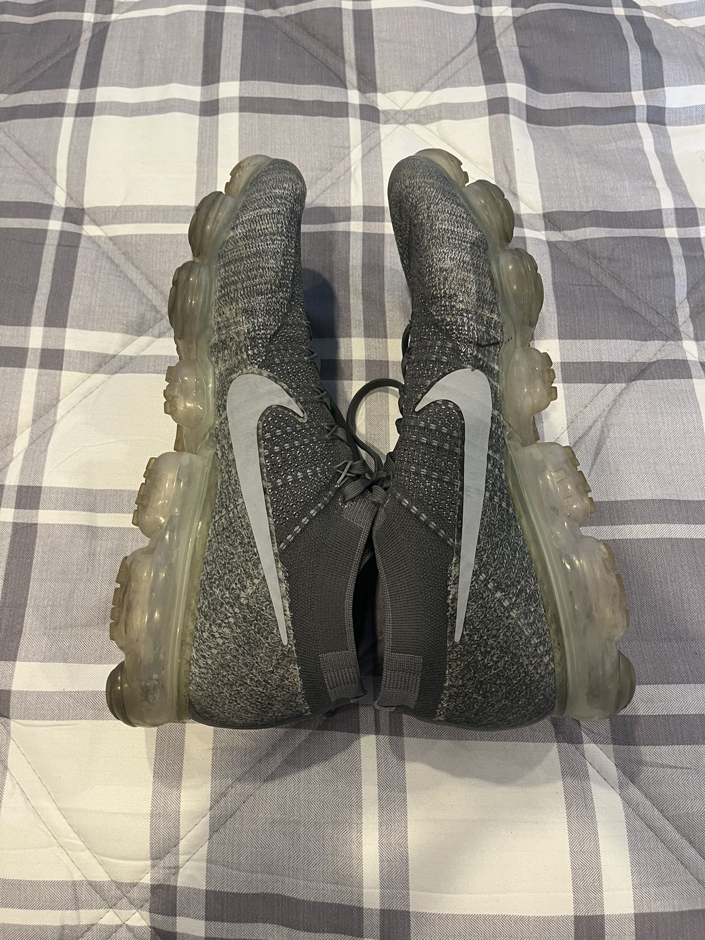 Nike Men’s Size 14 Air VaporMax Asphalt Gray Running Shoes Sneakers(No Box)