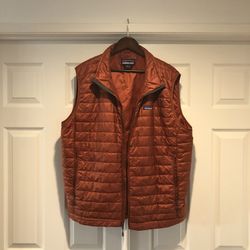 Patagonia XXL Rust Puffer Vest