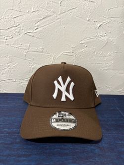 MLB new era New York Yankees brown 9forty a frame SnapBack hat