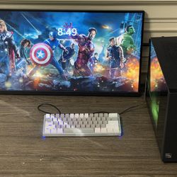 Gaming Pc And Monitor 