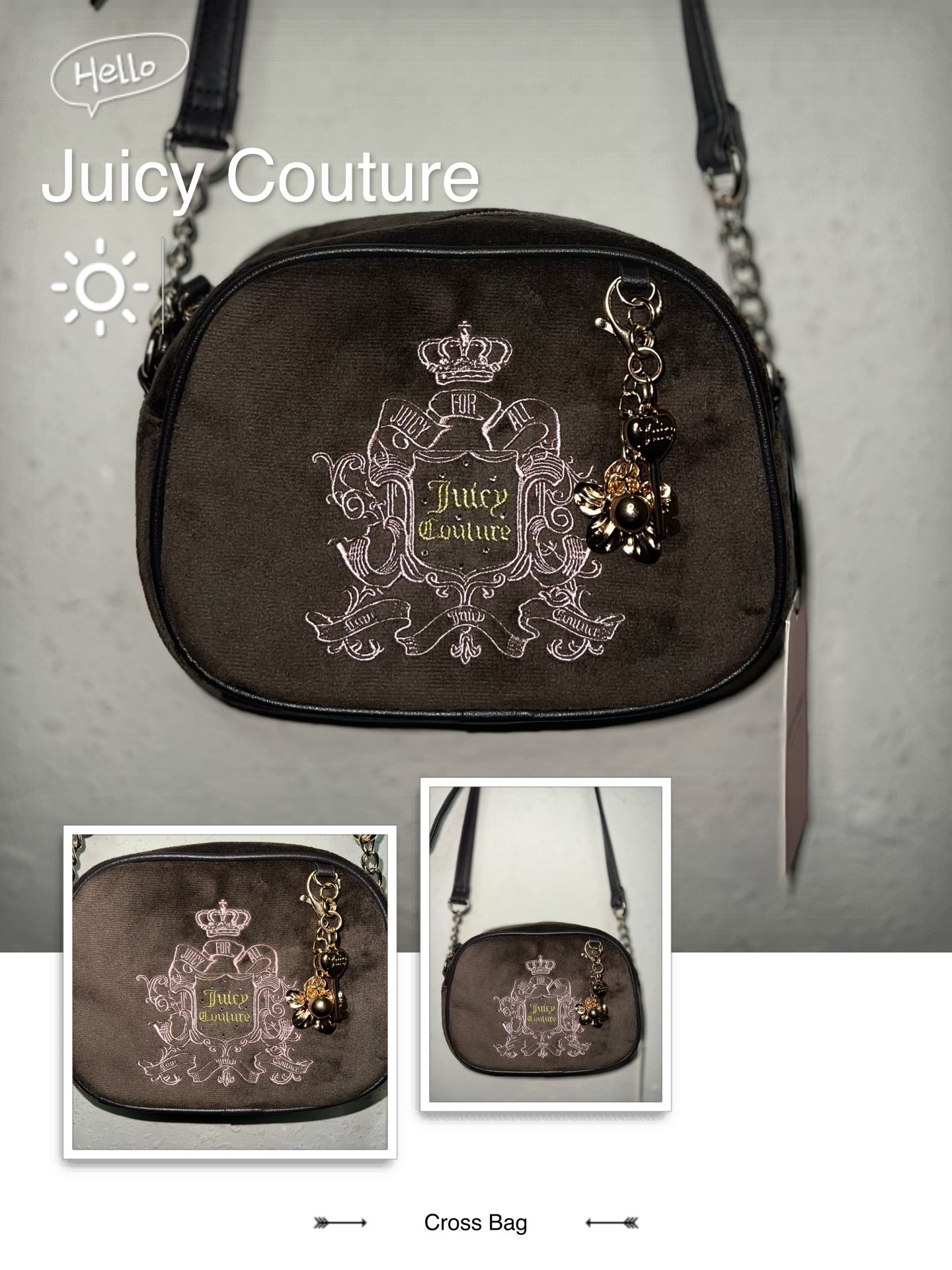 Juicy Couture bag in Chocolate Brown