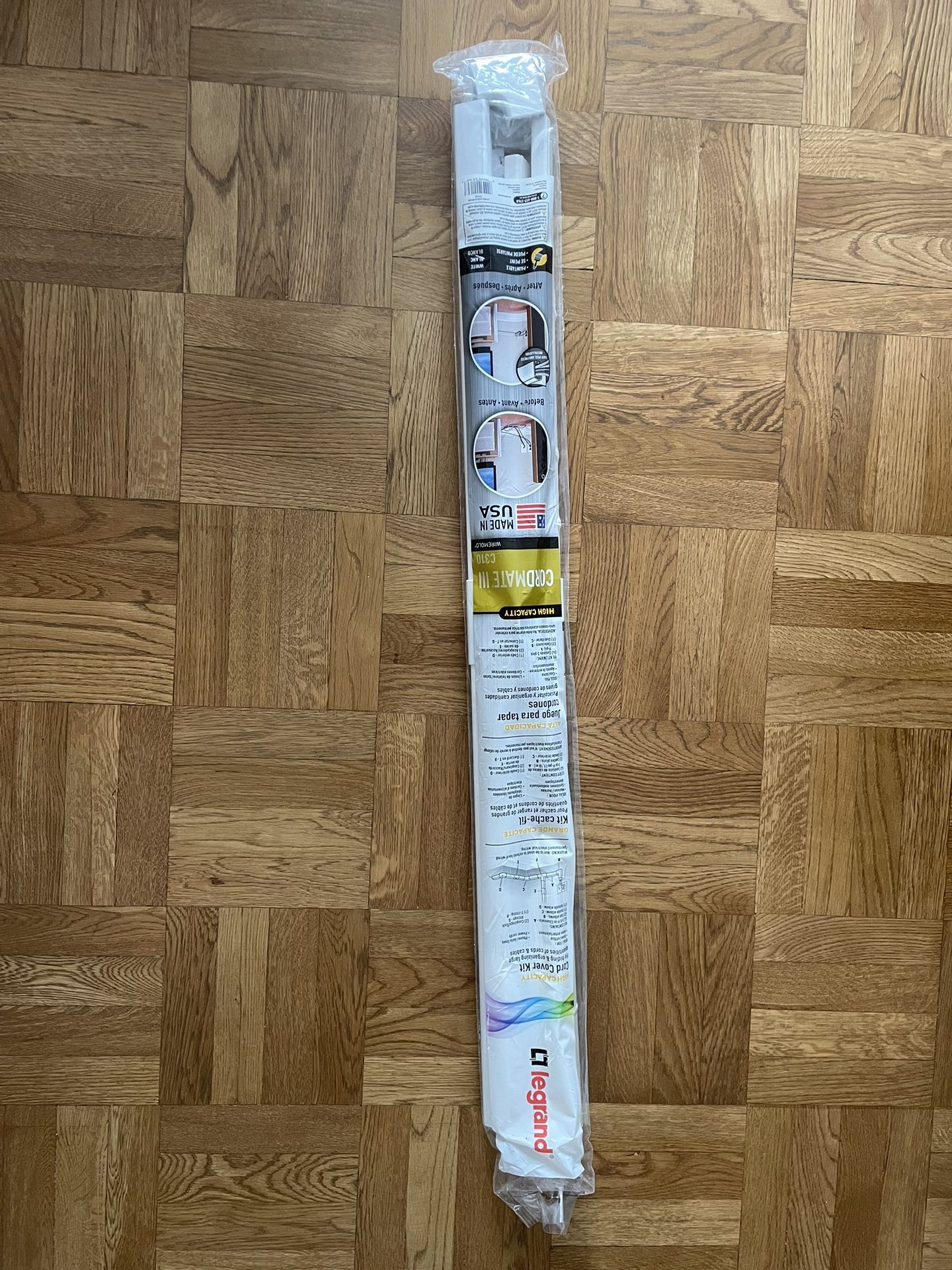 Cable Cover, White For Walls
