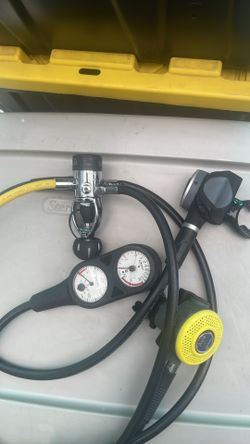 Scuba diving