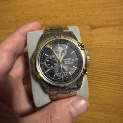 Seiko Solar Chronograph model SSC142 