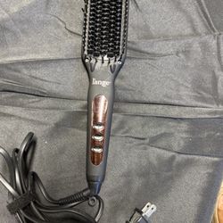 Lange hair Straightener Heat Comb 