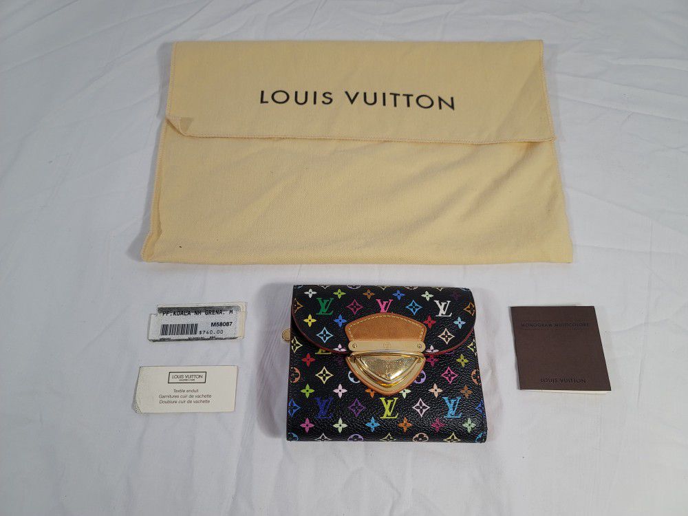 Louis Vuitton LV Wallet Portefeuille Koala Monogram Excellent Condition~