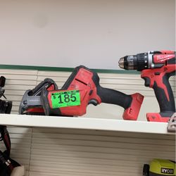 Milwaukee Cordless Drill Sawzall Combo With Battery And Charger 