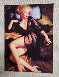 1993 Ladies Of Naughty Nostalgia Collectors Card
