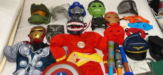 All Marvel mask and Customs