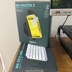 NIB Logitech Mouse And keyboard 