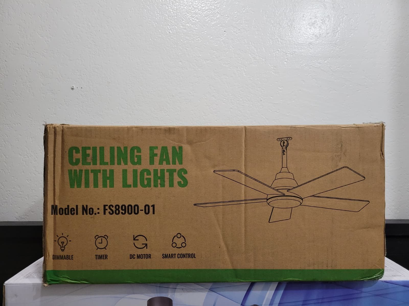 42” Outdoor Farmhouse Ceiling Fan w/ LED & Remote (Waterproof)