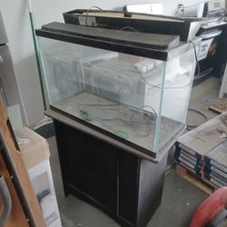 Fish Tank With A Stand. 60.00