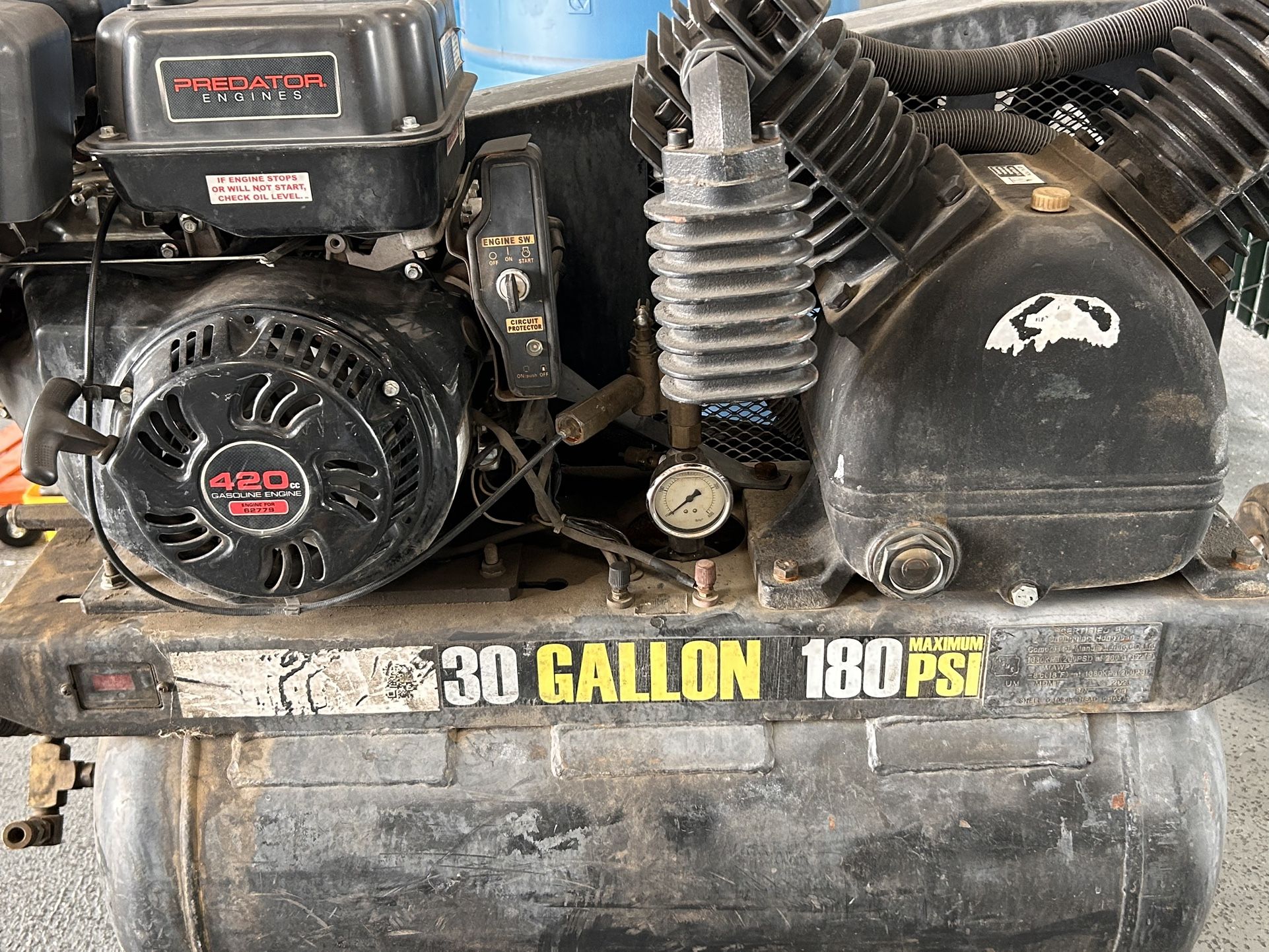 Gas Air Compresor  