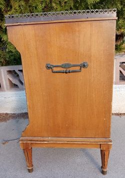 VINTAGE Secretary Bookshelf 1Fx10 1/4