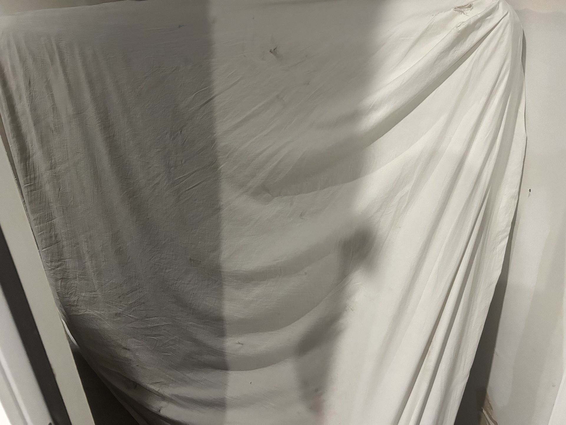 Queen Mattress Covered Entire Time