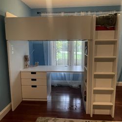 IKEA Smastad Twin Bed, Desk And  Storage For Sale