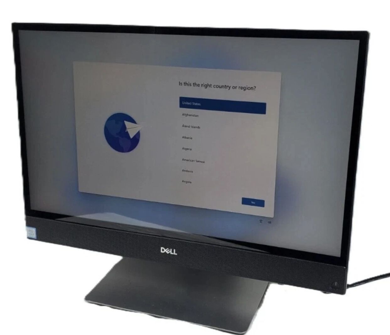 dell OptiPlex 5270 All-In-One, intel core i5-9th gen, 8GB RAM, 250GB SSD win 11