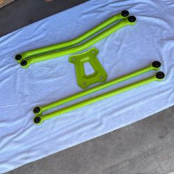 Polaris RZR Pro R 4 Ultimate Radius Rods And Plate